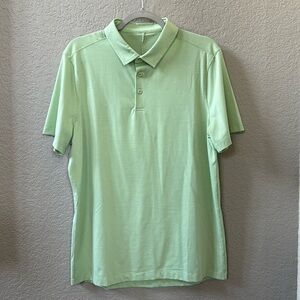Lululemon mint green polo size large
